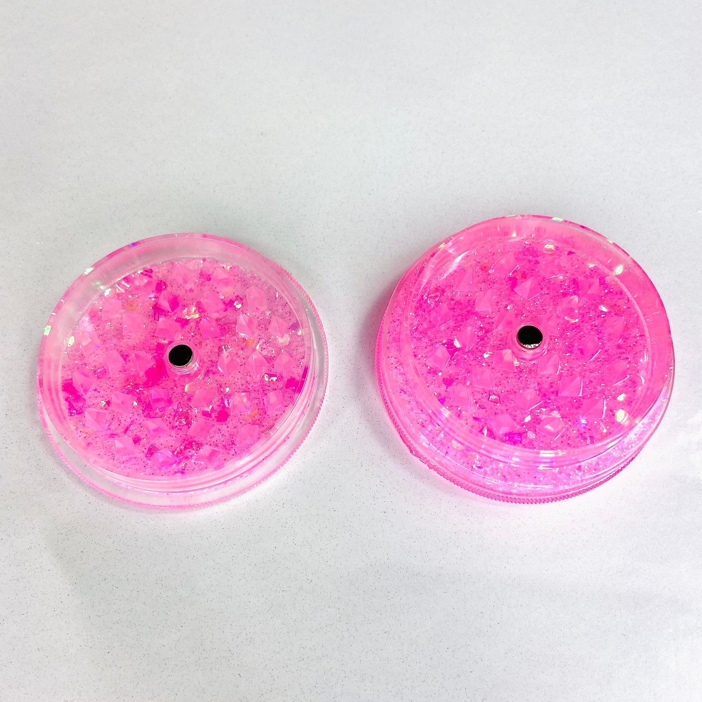 Sparkly Pink 420 Grinder