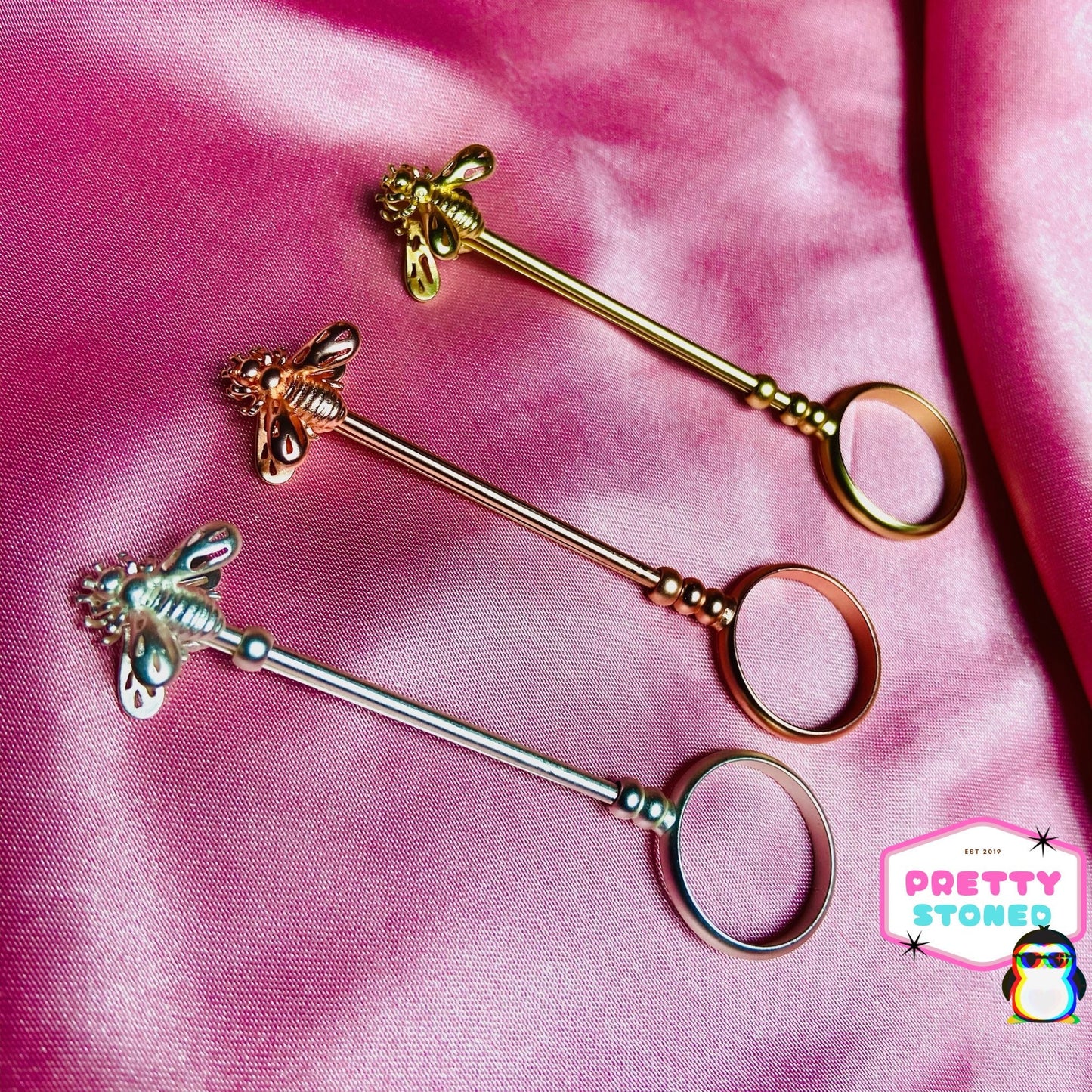 Bumble Bee Cigarette Ring Holder