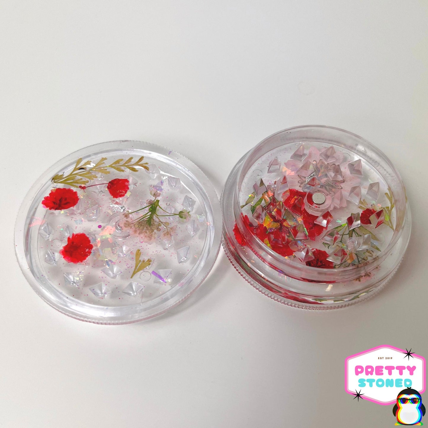 Holographic Flower Grinder