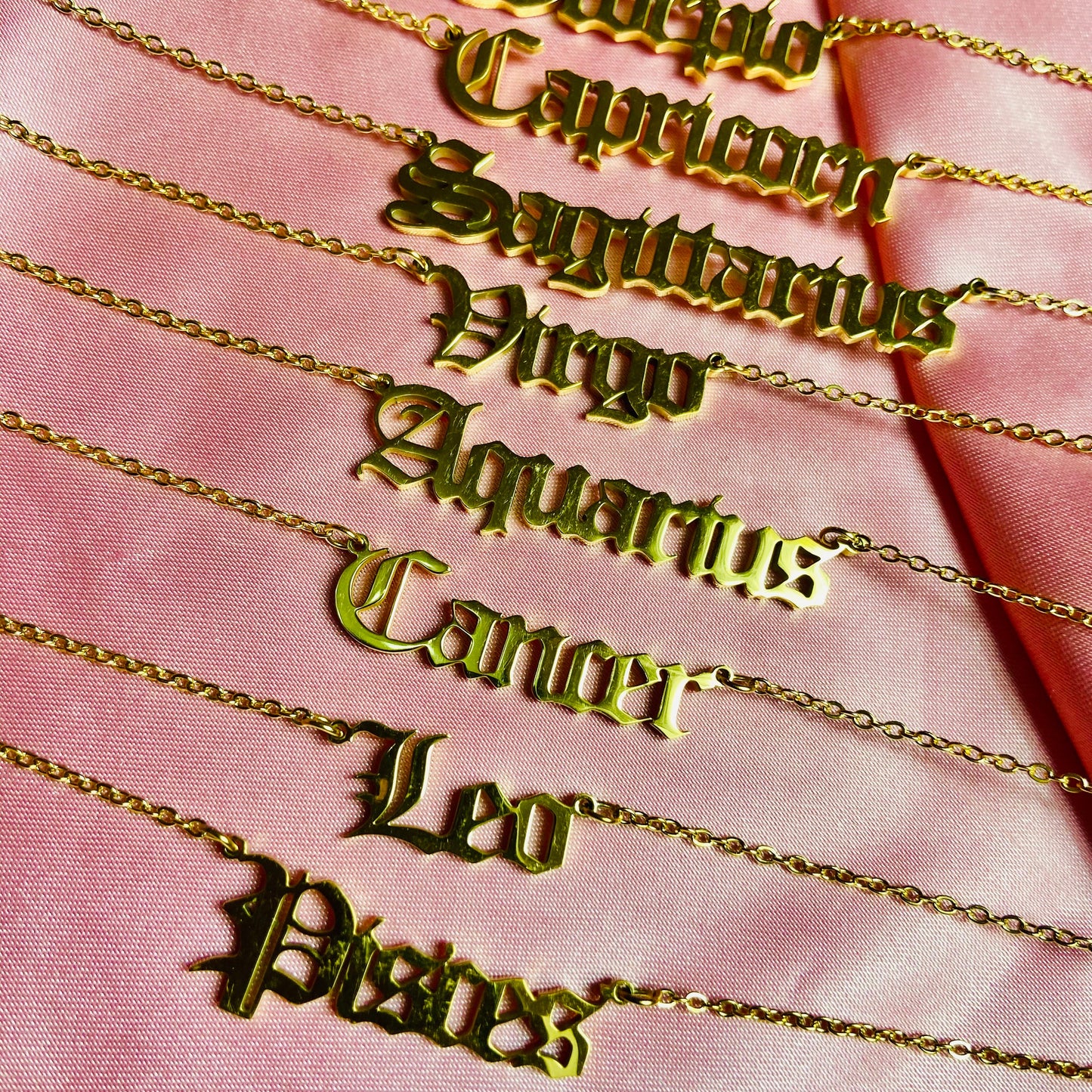 CHRISTMAS GIFT ZODIAC Necklace Star Sign Horoscope Zodiac Constellation - Fast Dispatch Custom Personalised Gift for Her Astrology