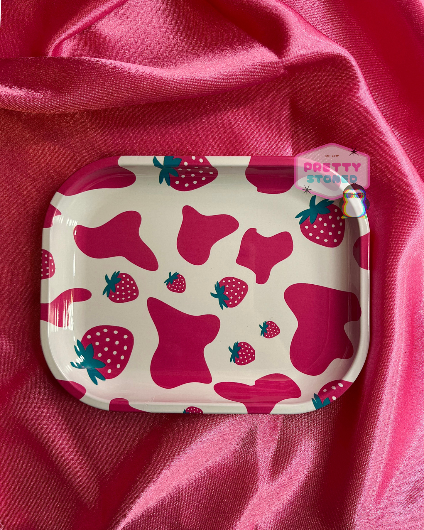 Pink Strawberry Milk Rolling Set 🍓🥛