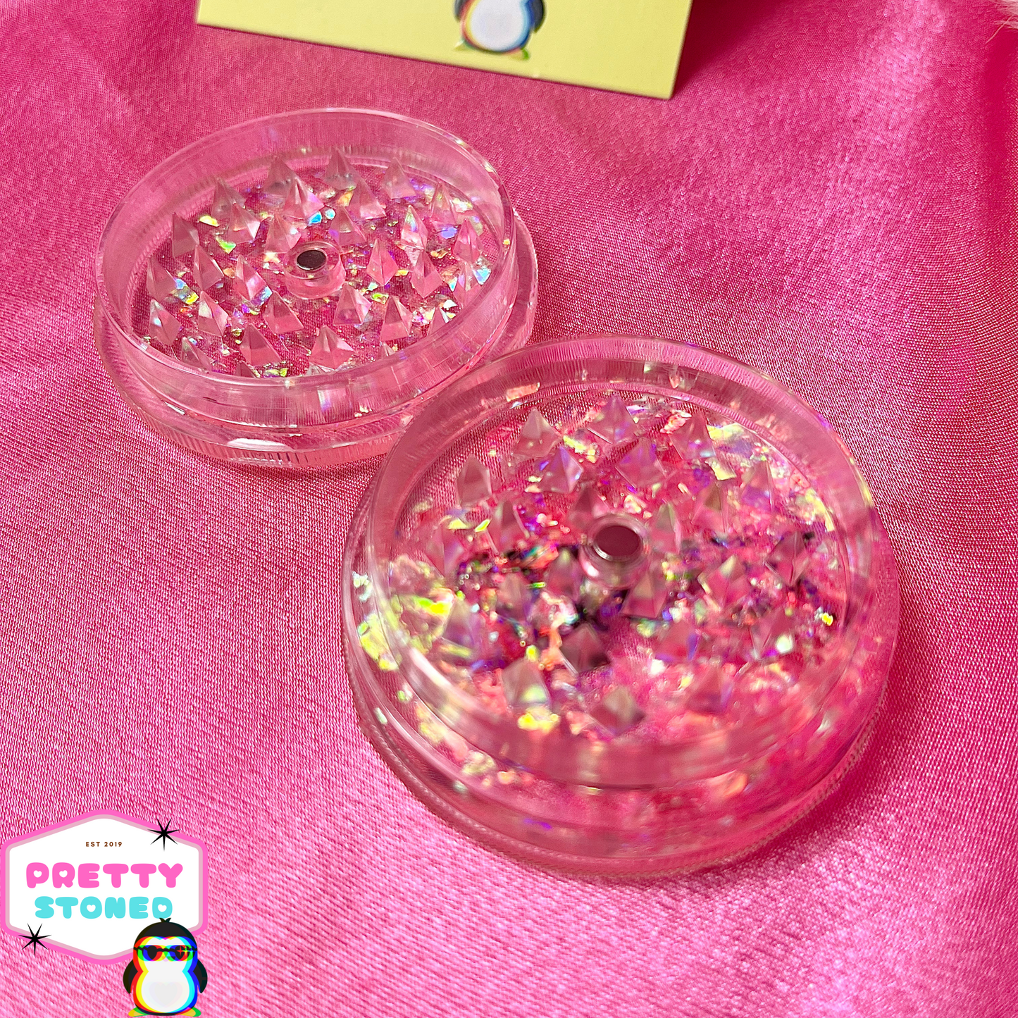 Pink Glitter Grinder