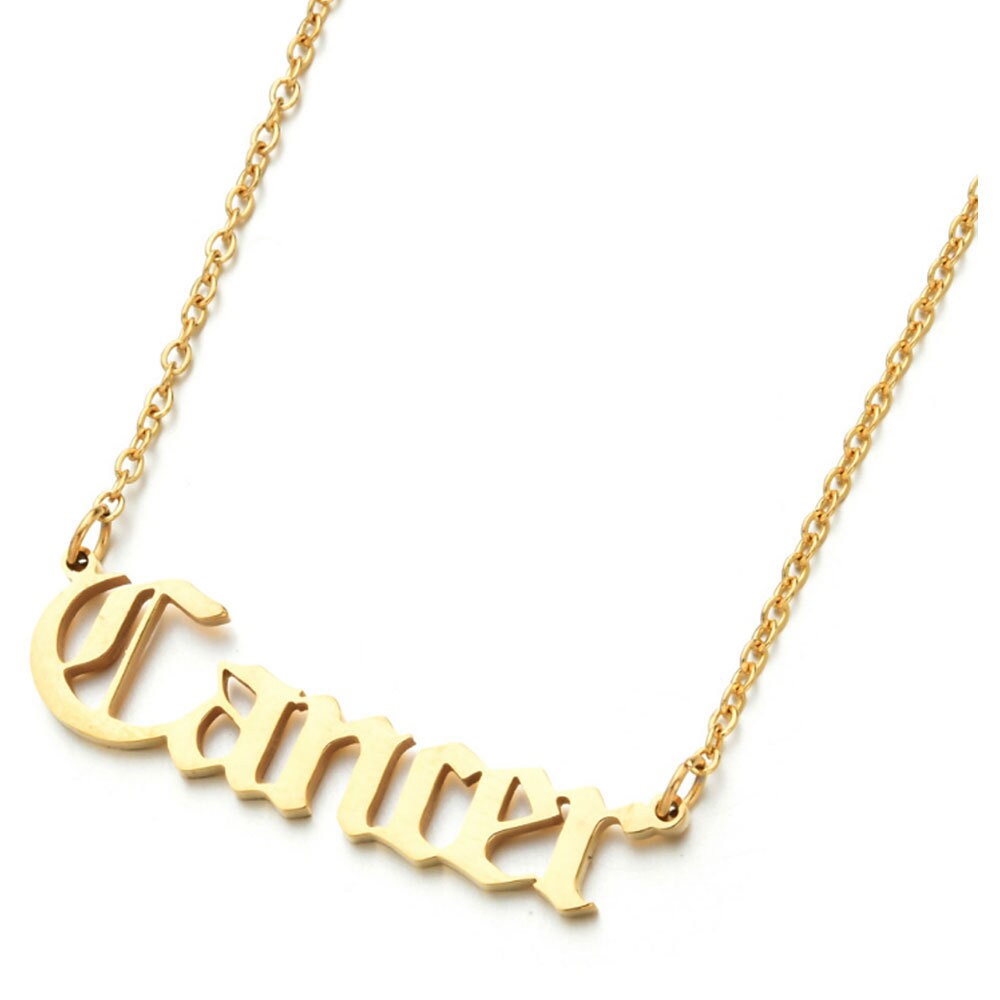 CHRISTMAS GIFT ZODIAC Necklace Star Sign Horoscope Zodiac Constellation - Fast Dispatch Custom Personalised Gift for Her Astrology