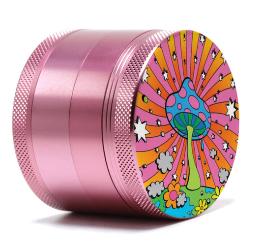 Pink Grinder Metal Magnetic Grinder - Cute Grinder Pretty Grinder Gift- Pink Purple Grinder - Grinder Accessories Gift - Grinder Pretty Gift
