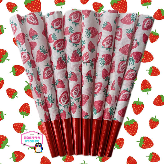8 Strawberry Pre Rolled Cones 🍓