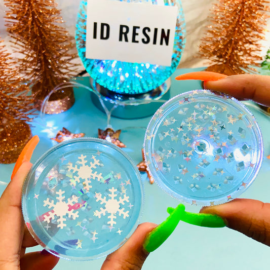 Blue Snowflake Grinder