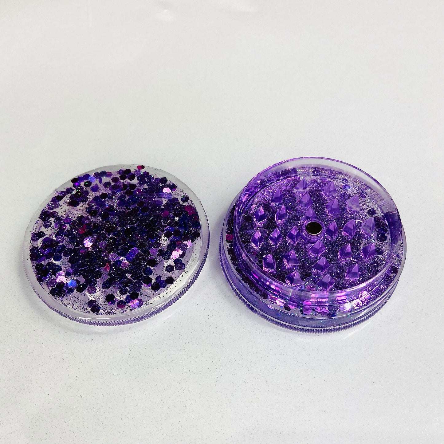 Purple Sparkly Grinder
