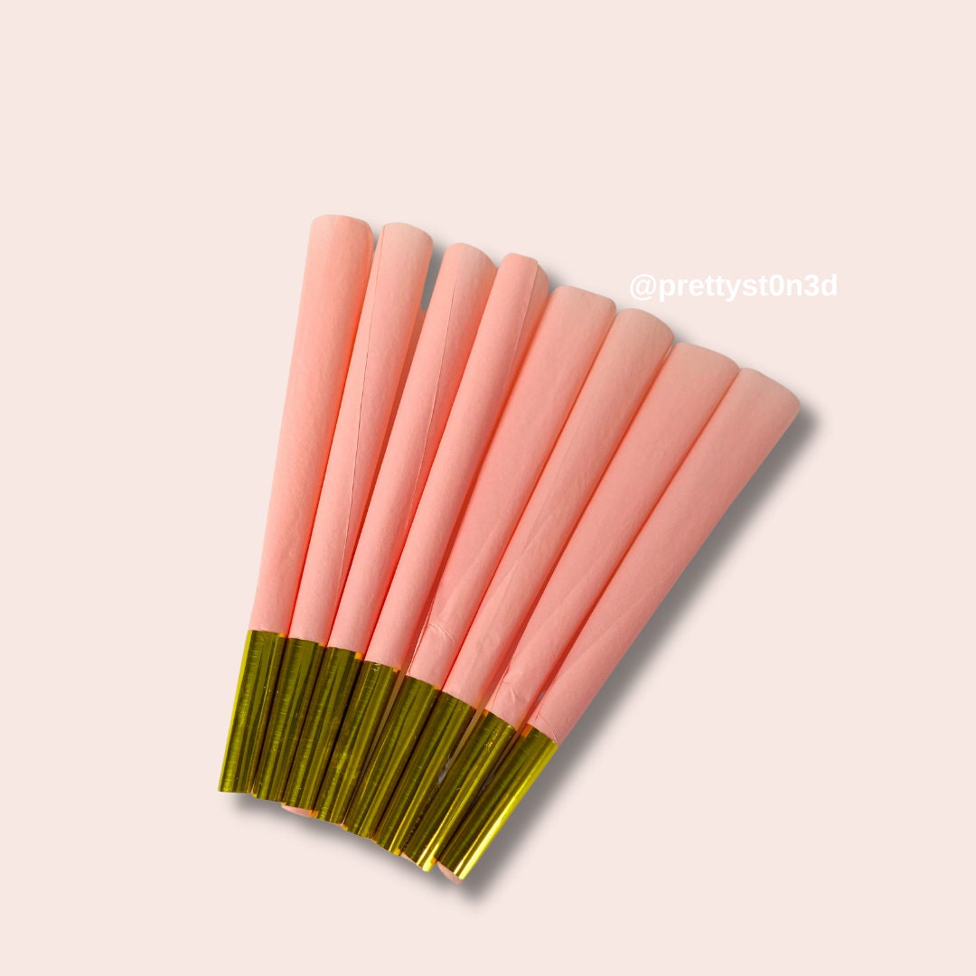 8 Peach Pre Rolled Cones
