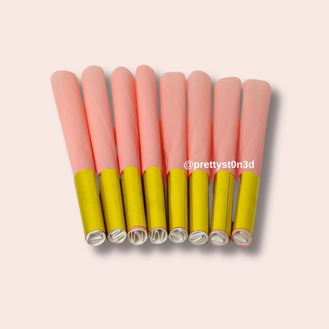 8 Peach Pre Rolled Cones