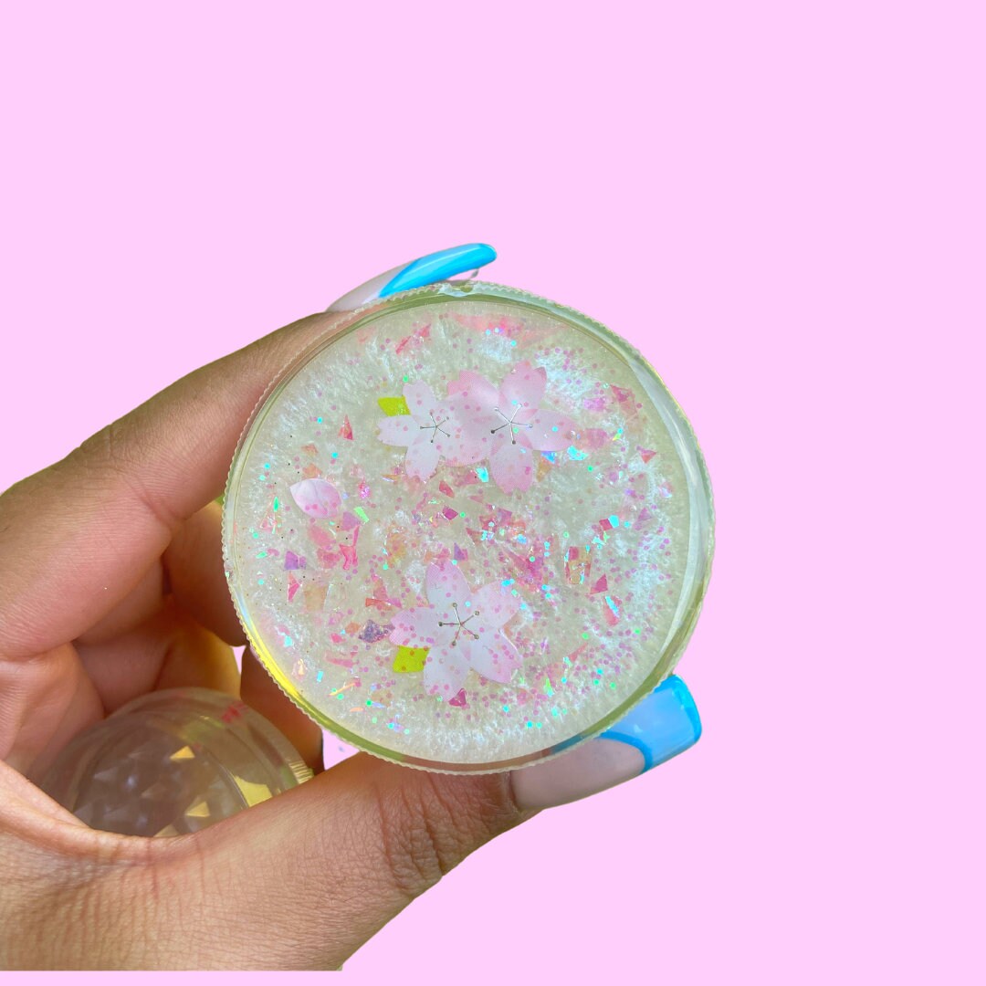 Pink Cherry Blossom Grinder