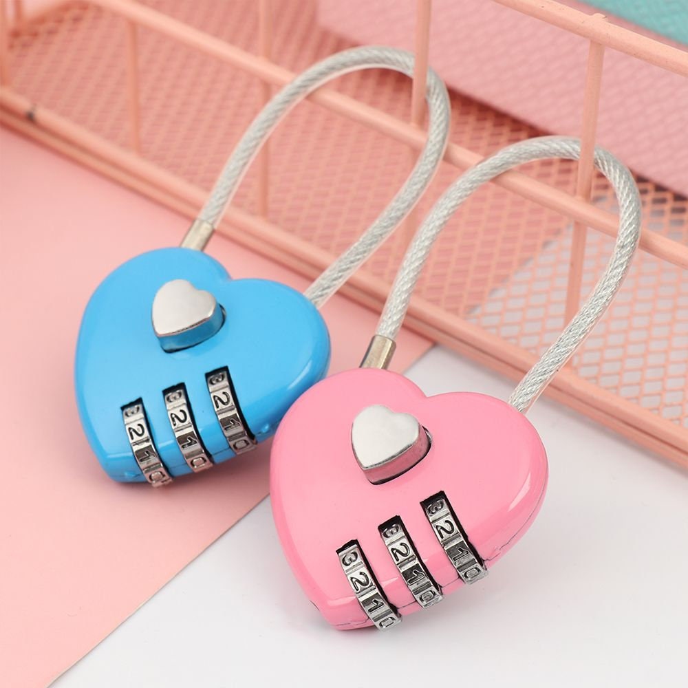 Heart Shape Combination Lock