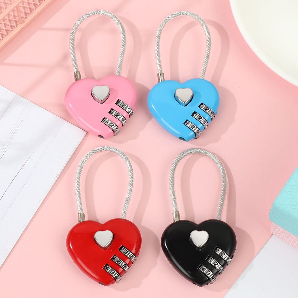 Heart Shape Combination Lock
