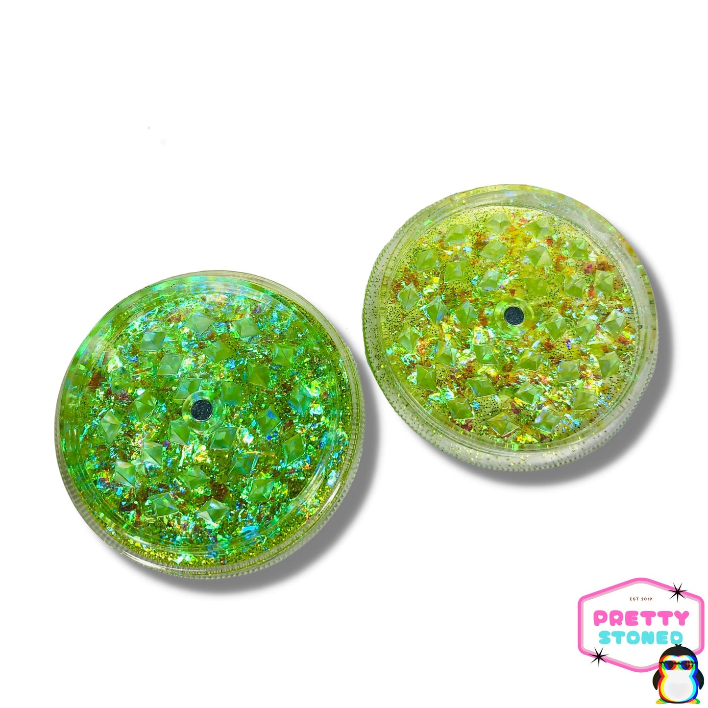 Green Glitter Grinder