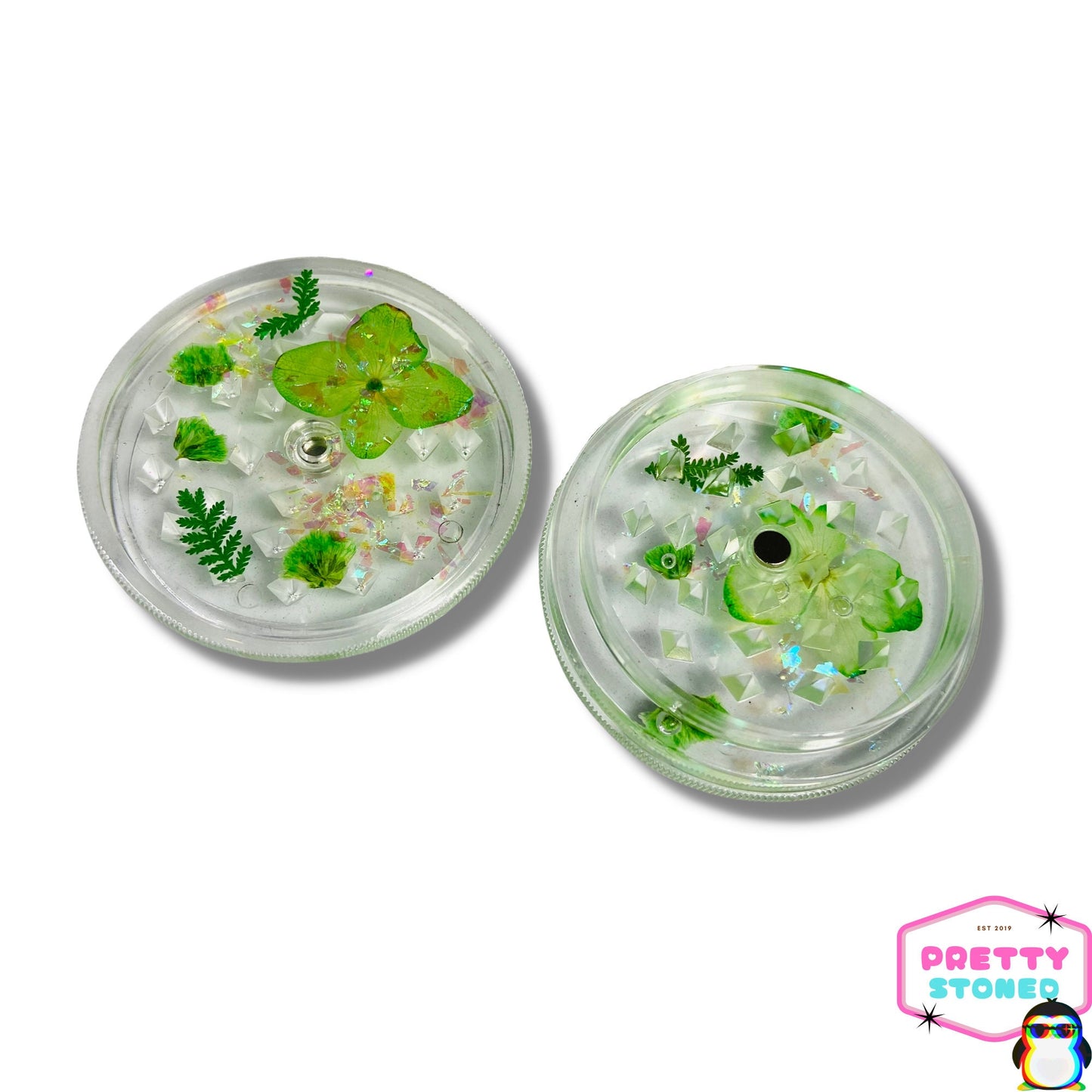 Green Flower Grinder