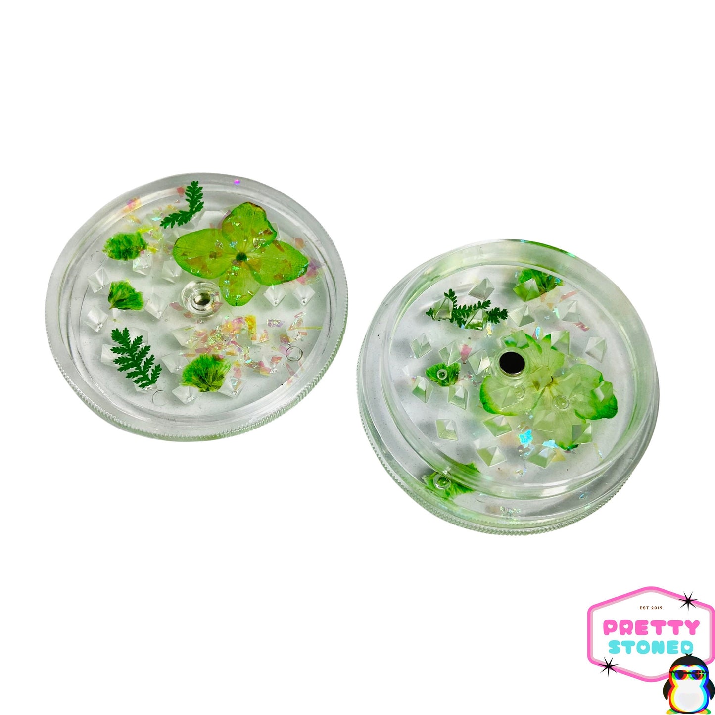 Green Flower Grinder