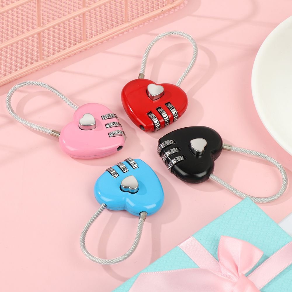 Heart Shape Combination Lock