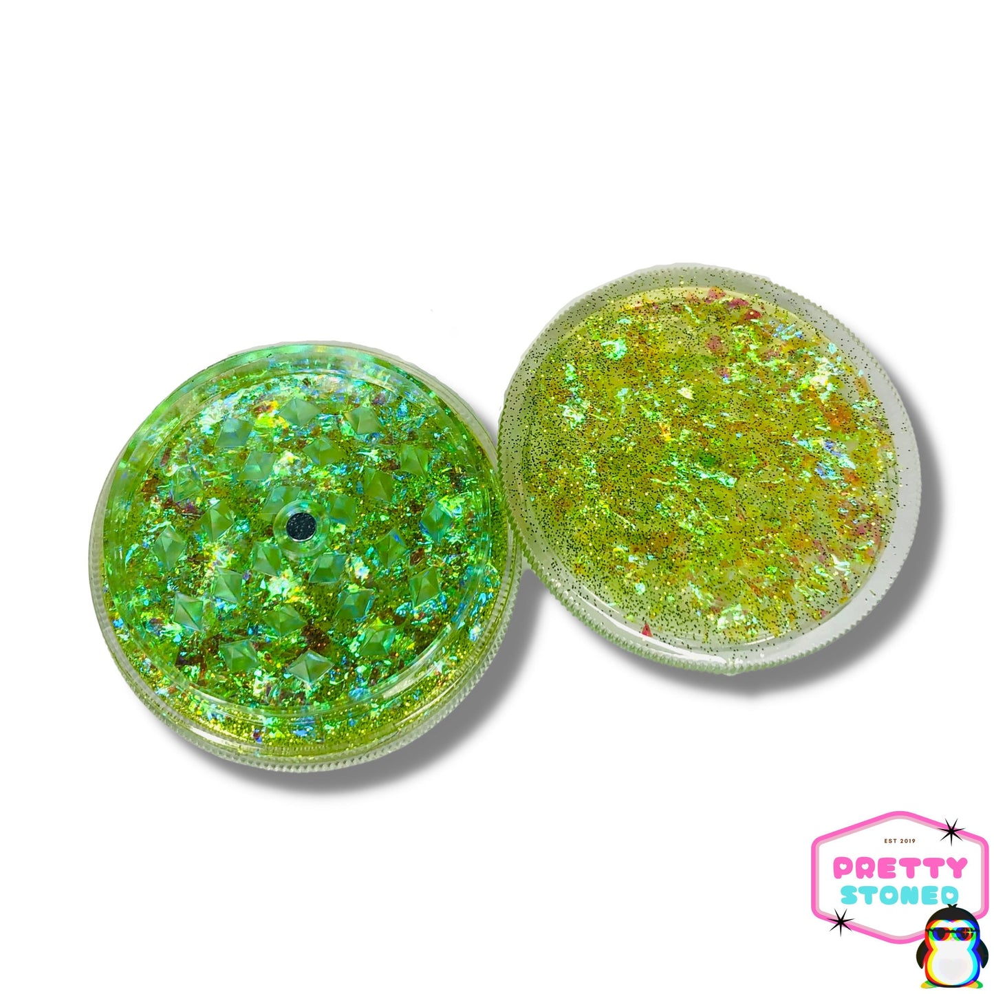 Green Glitter Grinder