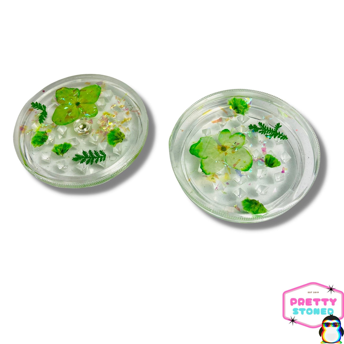 Green Flower Grinder