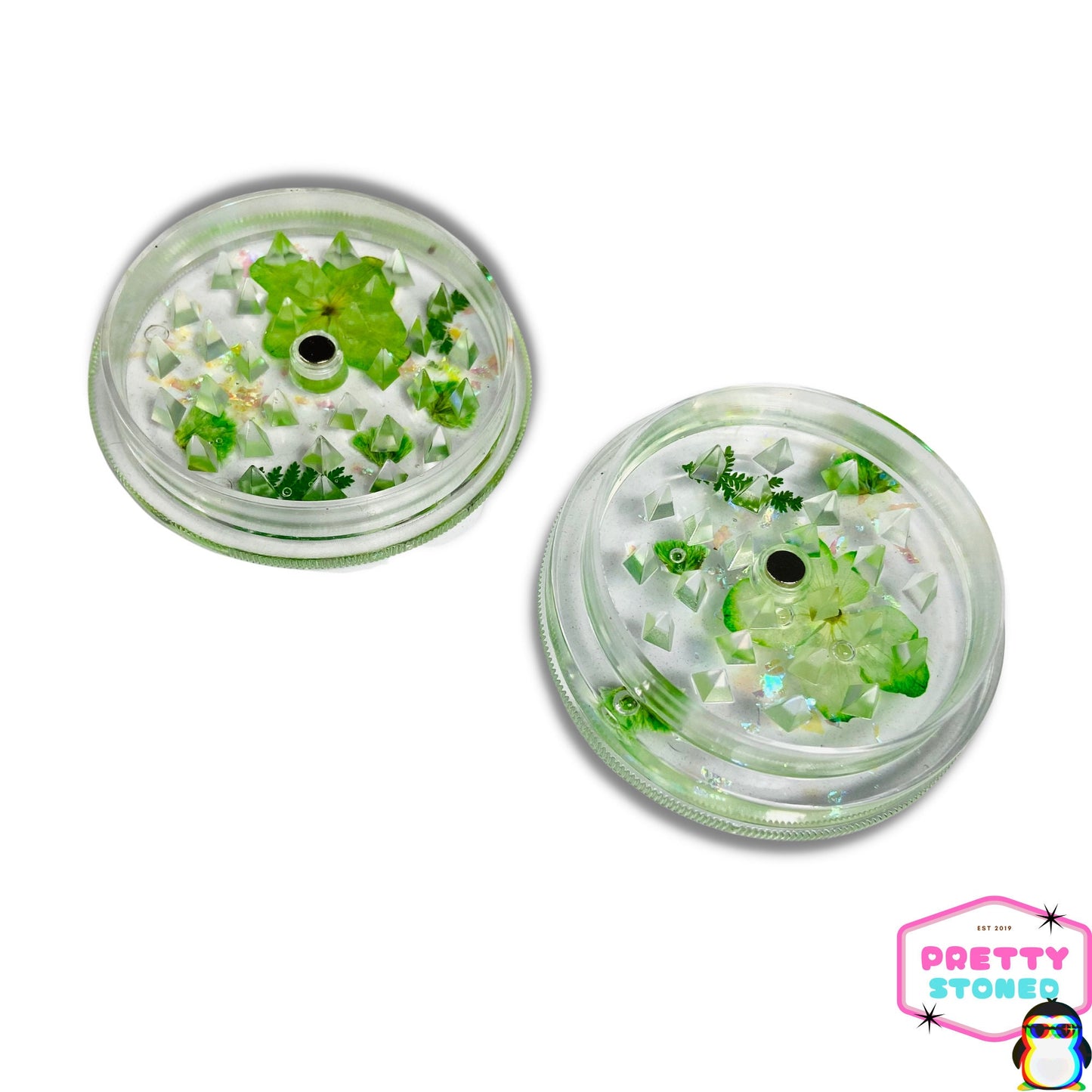 Green Flower Grinder