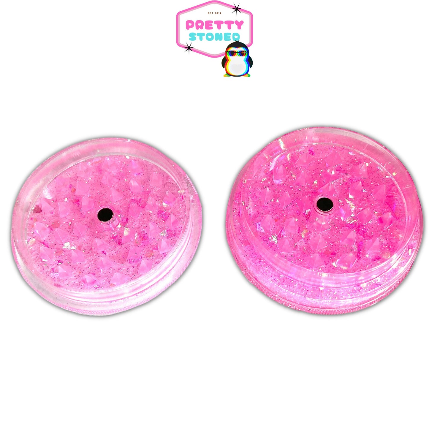 Pink Heart Grinder