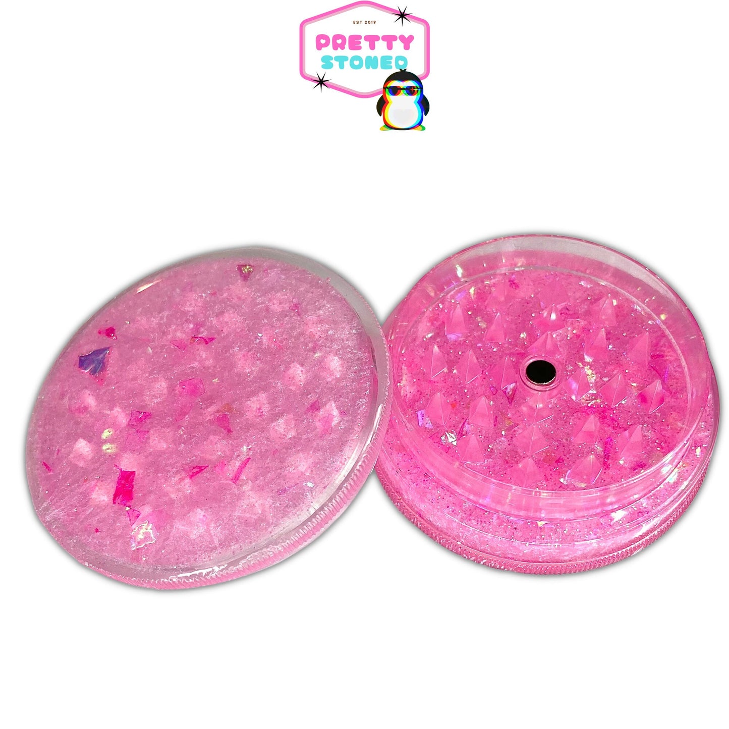 Pink Heart Grinder