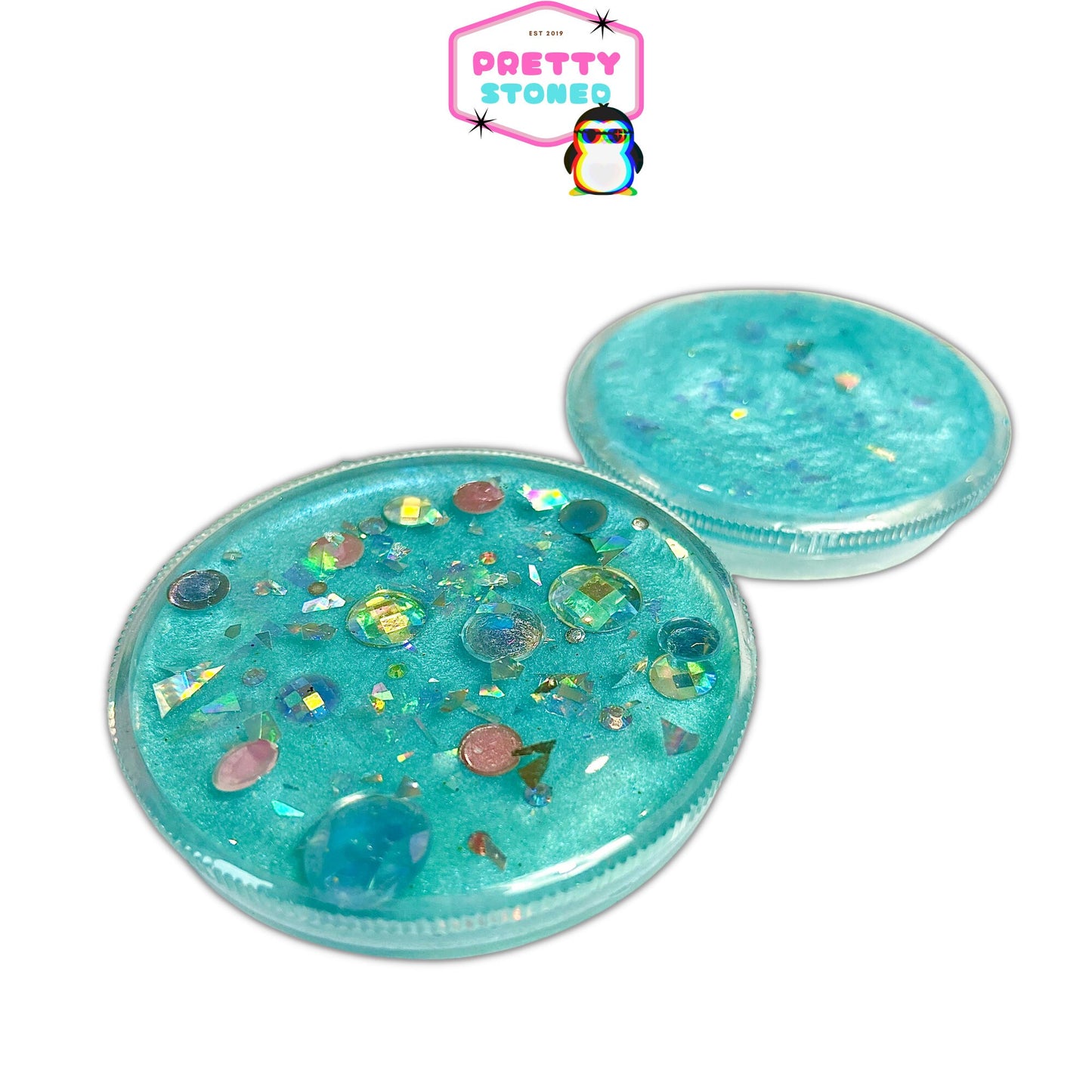 Blue Grinder with Gems
