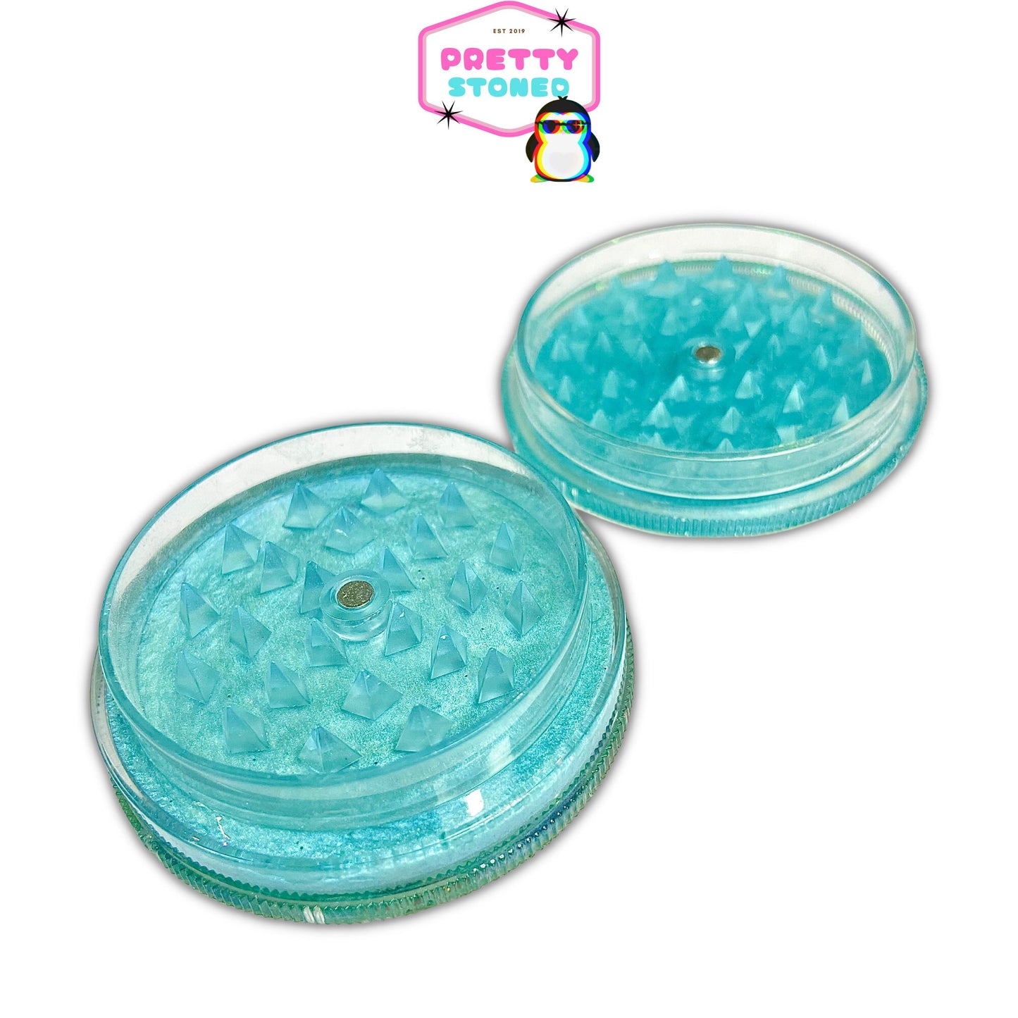 Blue Grinder with Gems