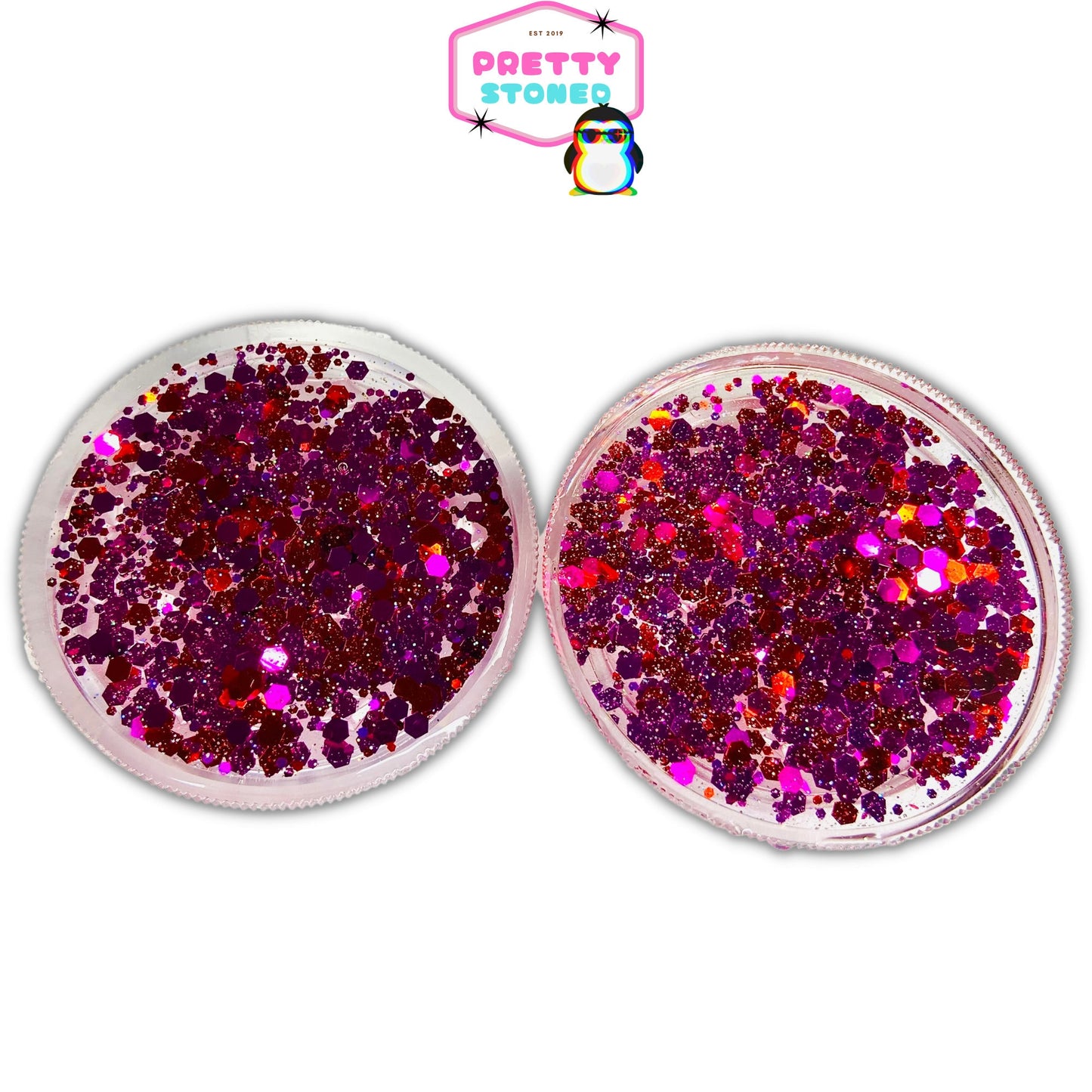 Hot Pink Glitter Grinder