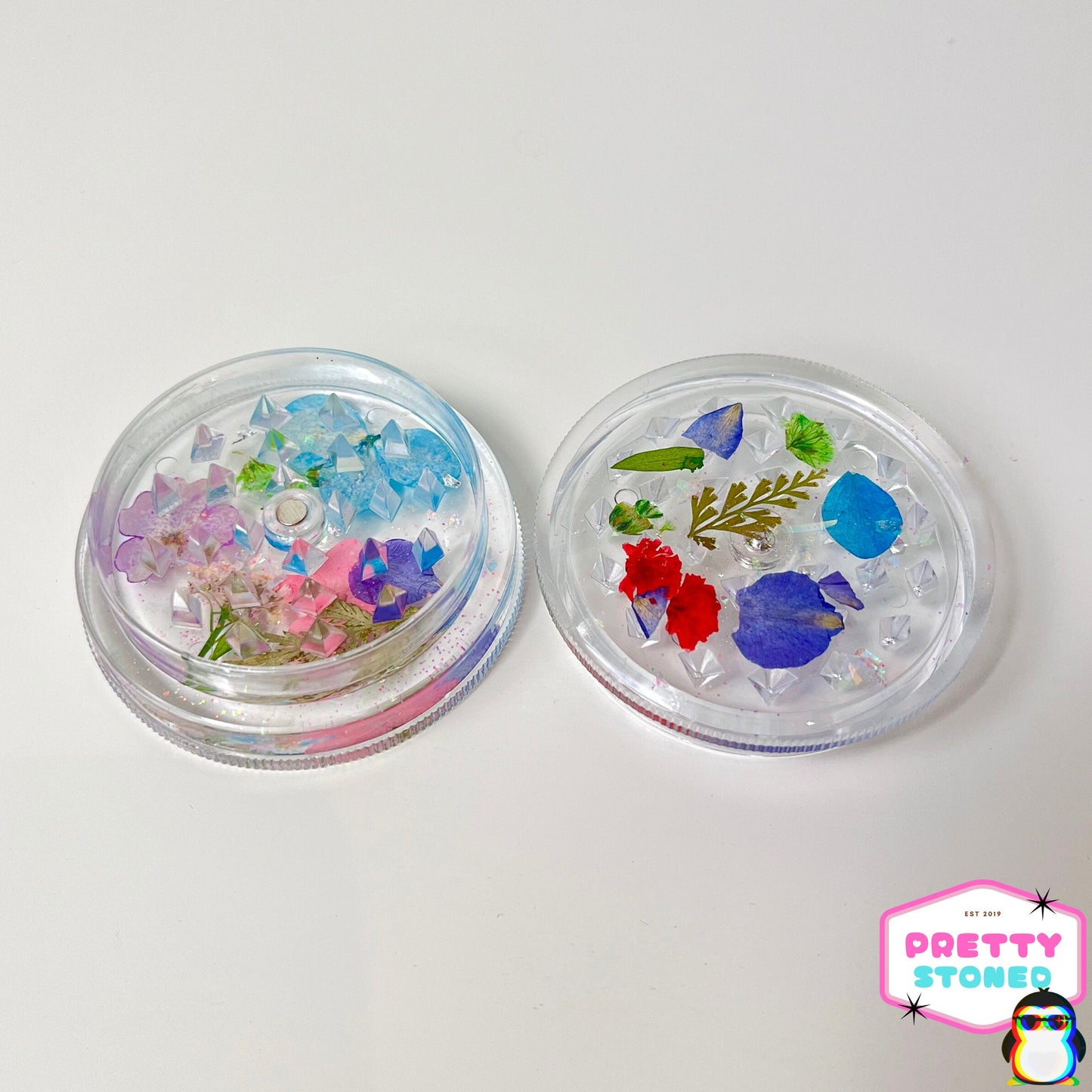 Holographic Flower Grinder