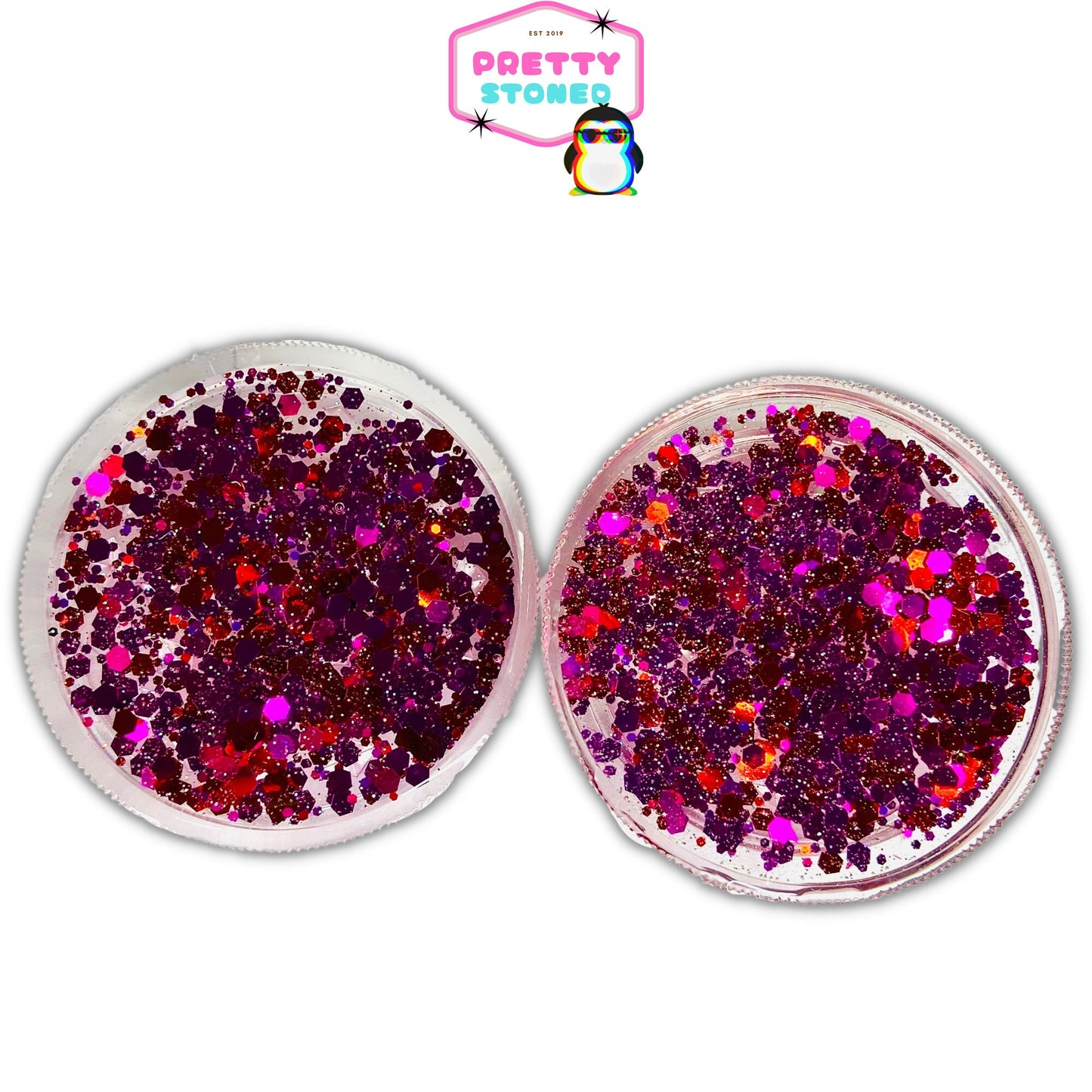 Hot Pink Glitter Grinder