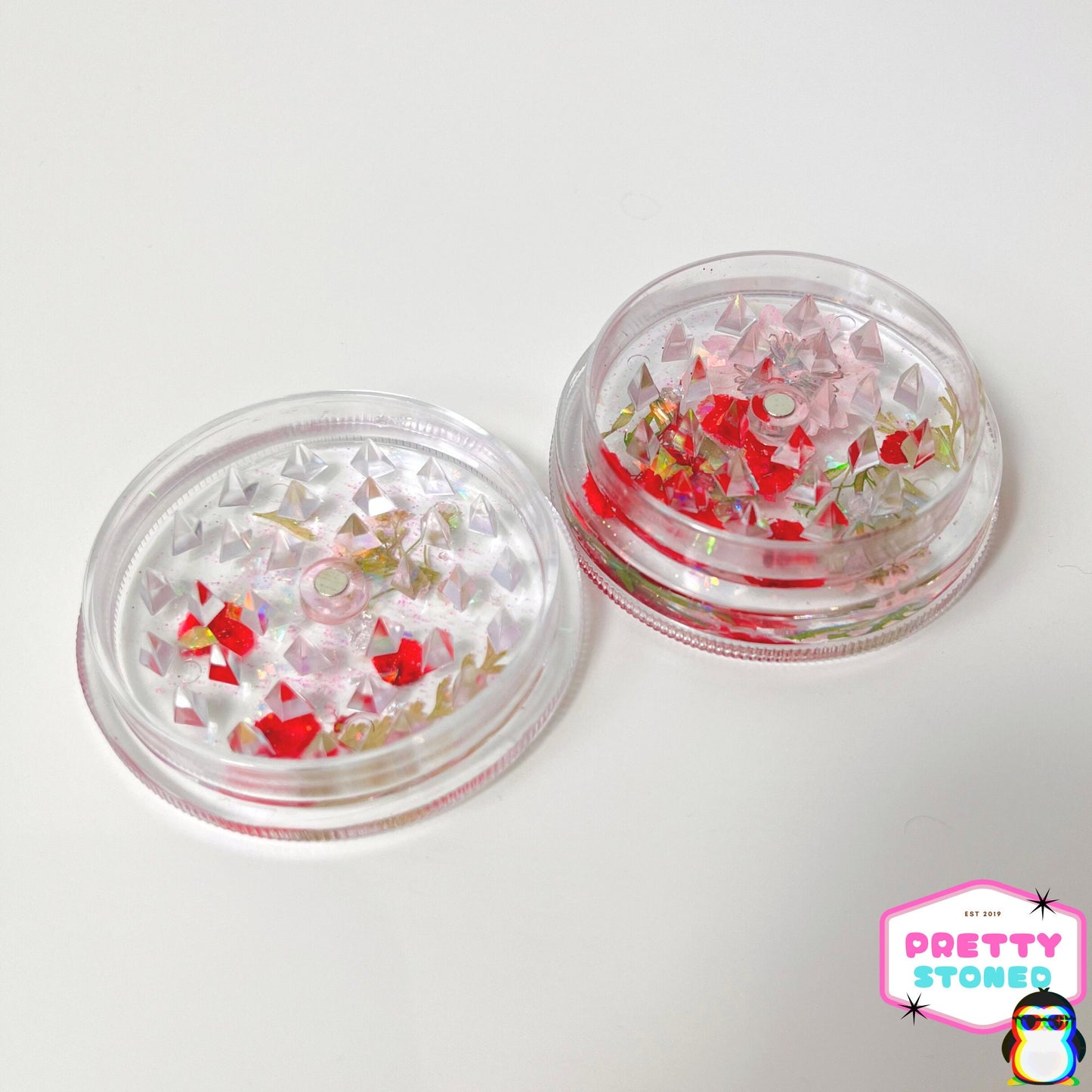 Holographic Flower Grinder