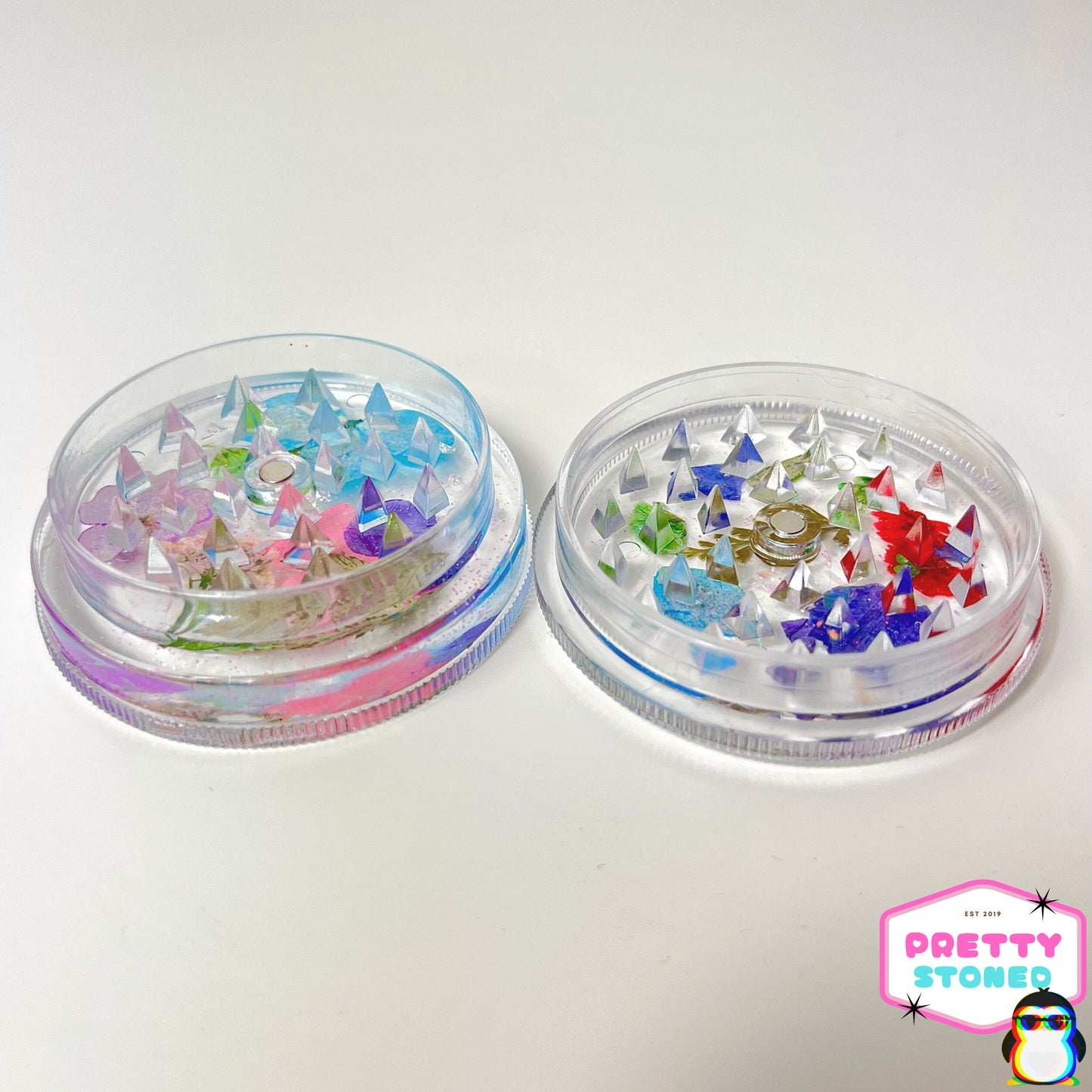 Holographic Flower Grinder
